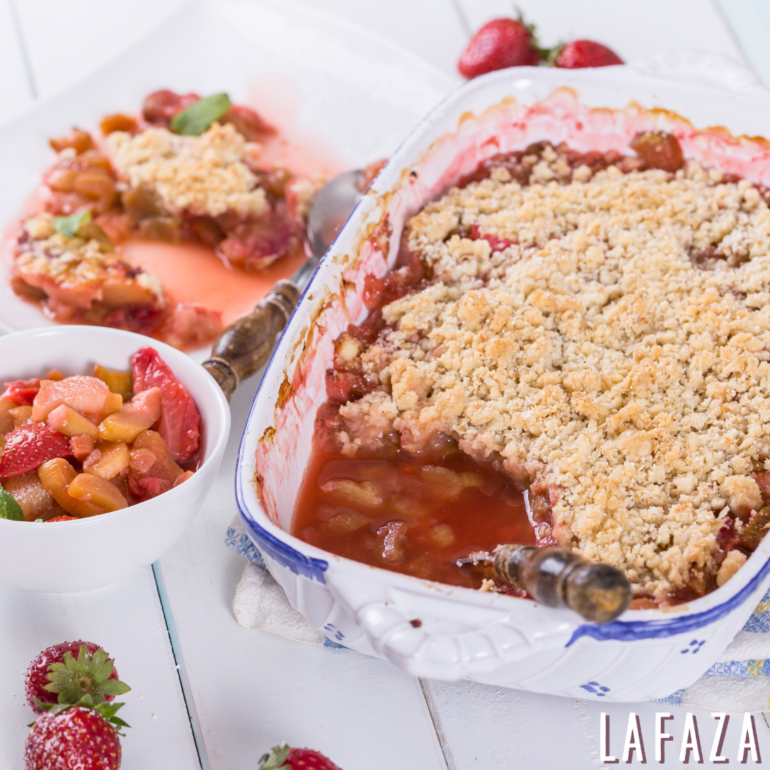 Rhubarb Crumble